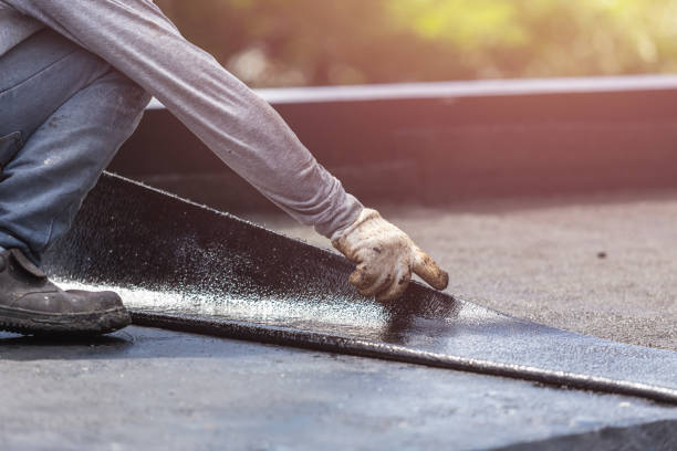 Professional Basement Waterproofing technician working in Warminster, PA